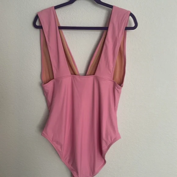 NWT J CREW Pink one piece swimsuit 16 - Picture 6 of 7